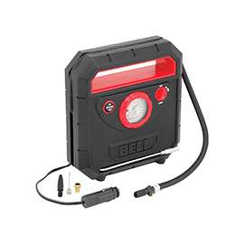 GENUINE VICTOR 3000 22-1-33000-8 Tire Inflator, 12 V, 1 to 150 psi Pressure, Dial Gauge, ABS, Black/Red