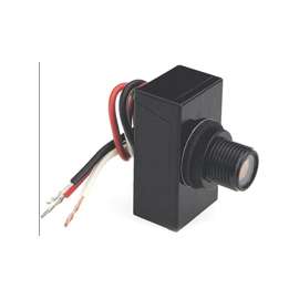 Westek 758M Post Eye Light Control, 480 W, Fluorescent, Incandescent, Mercury Vapor, Sodium Lamp, Black