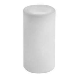 6" WHT BO Candle