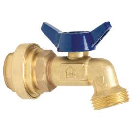 3/4x3/4 Push Bibb Valve