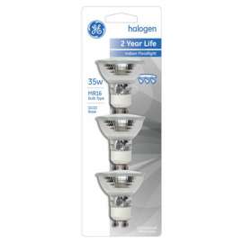 GE3PK 35W QTZ Halo Lamp
