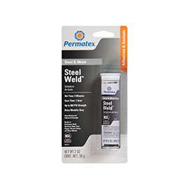 Permatex 84332 2-Part Epoxy, Gray, 2 oz