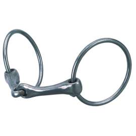 Iron Ring Snaffle Bit