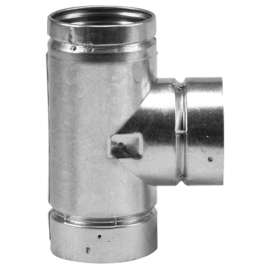 4" Pellet Vent Tee/Cap