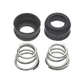 Danco DL-9 Series 80684 Seat and Spring Kit, Cartridge, Rubber/Stainless Steel, Black, Brass