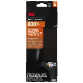 5PK 800G Auto Sandpaper