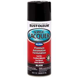 12OZ BLK Acry Lacquer