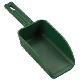 2C GRN Poly Hand Scoop