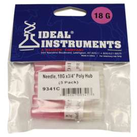 5PK 18x3/4 Poly Needle
