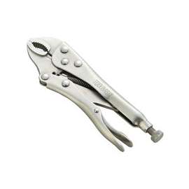 Vulcan Locking Plier, 5 In Oal Curved Jaw, Drop Forged High Carbon Steel, Comfort Grip