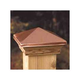 Maine Ornamental 72219 Post Cap, 6 in L, 6 in W, Cedar