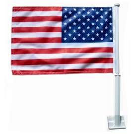 11x18 US Car Flag