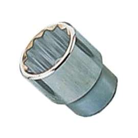 Vulcan MT-SM6034 Drive Socket, 34 mm Socket, 3/4 in Drive, 12-Point, Chrome Vanadium Steel, Chrome