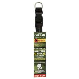 SM BLK/RED Milit Collar