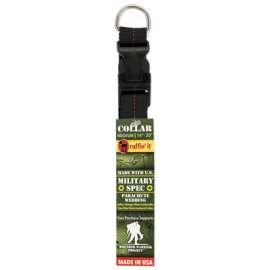MED BLK/RED Mili Collar