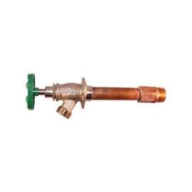arrowhead 455-10LF Frost-Free Standard Wall Hydrant, 1/2, 3/4 x 3/4 in Connection, FIP/MIP x Male Hose, 125 psi Pressure