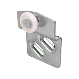 Prime-Line N 6668 Roller Assembly, 7/8 in Dia Roller, Steel, 2-Roller, 60 lb