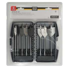 MM 8PC Spade Bit Set