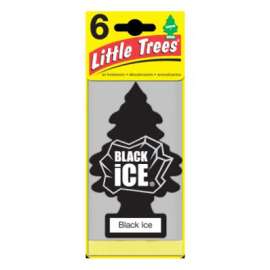 6PK BLK Ice Freshener