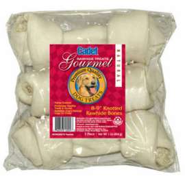 3PK 8" NAT Rawhide Bone