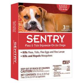 Sent 3CT 66LB Flea/Tick