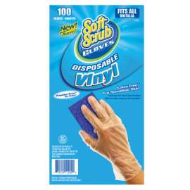 100CT Disp Vinyl Gloves