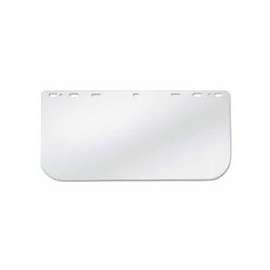 Regular Faceshields, Clear, Polycarbonate, 15 1/2 x 8 in