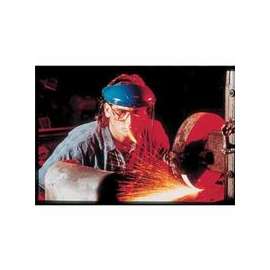 Regular Faceshields, Clear, Aluminum Bound, 15 1/2 x 8 in