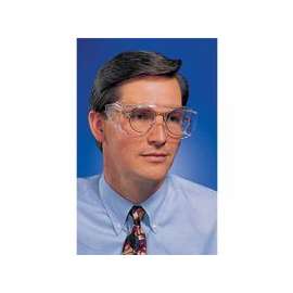 Yukon 9810XL Protective Eyewear, Clear Coated Polycarbonate Lenses, Clear Frame