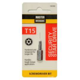 MM 1" TX15 Torx Sec Bit
