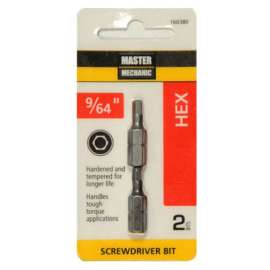 MM 2PK9/64"Hex Key1"Bit
