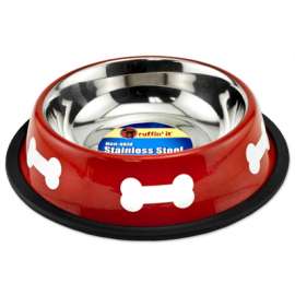 16OZ RED/Bone SS Bowl