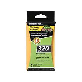 Gator 7344-012 Sanding Sponge, 5 in L, 3 in W, 320 Grit