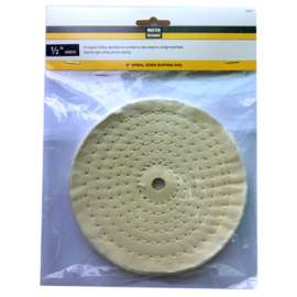 MM 6"Spir Sewn Buff Pad