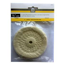 MM 4"Spir Sewn Buff Pad