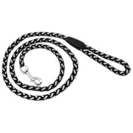 6' BLK Braided Lead