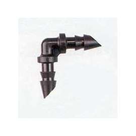 Raindrip 314025B Tubing Elbow Barb, Barb, Black