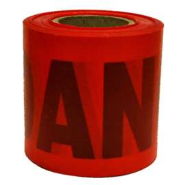 300' RED Danger Tape
