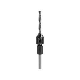 DeWALT DW2712 Drill Bit, 3/16 in Dia, 3-3/4 in OAL, Countersink, Spiral Flute, 4-Flute, 1/8 in Dia Shank