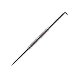 GENERAL 80C Fixed Scriber, Bent/Straight Tip, Steel Tip, 8-1/2 in OAL, Knurled Handle