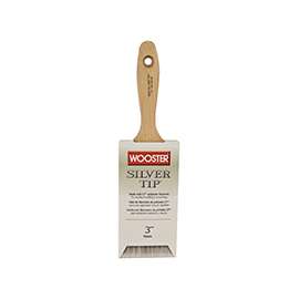 WOOSTER 5223-3 Paint Brush, 3 in W, 3-3/16 in L Bristle, Polyester Bristle, Wall Handle