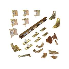 Johnson Hardware 1700486H Bi-Fold Hardware Set, For Panels