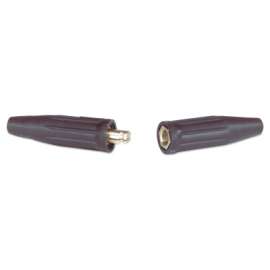 Uni-Trik Cable Connector, Double Dome-Nose Connection, 1/0-3/0 AWG Cap.