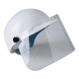 BC 100 Bump Caps  with Visor Attachment, Pinlock, White