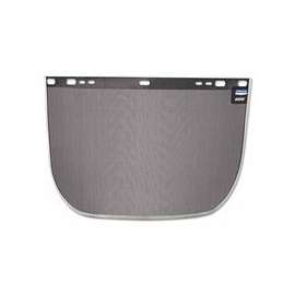 F60 Wire Face Shields, Black, 40-Large Mesh, 15 1/2 in x 9 in
