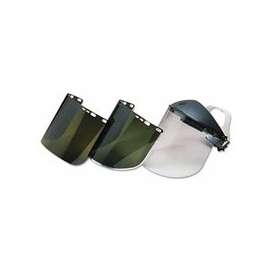 F30 Acetate Face Shields, 34-41 Acetate, Green-Light, 15 1/2 in x 9 in
