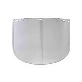 F40 Propionate Face Shields, 915-60, Clear, 15 1/2 in x 9 in