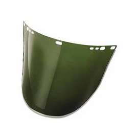 F30 Acetate Face Shields, 34-42 Acetate, Green-Dark, 15 1/2 in x 9 in