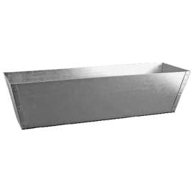 12" Galvanized Mud Pan