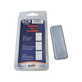 Dico 7100930 Buffing Compound, 1/2 in Thick, Gray